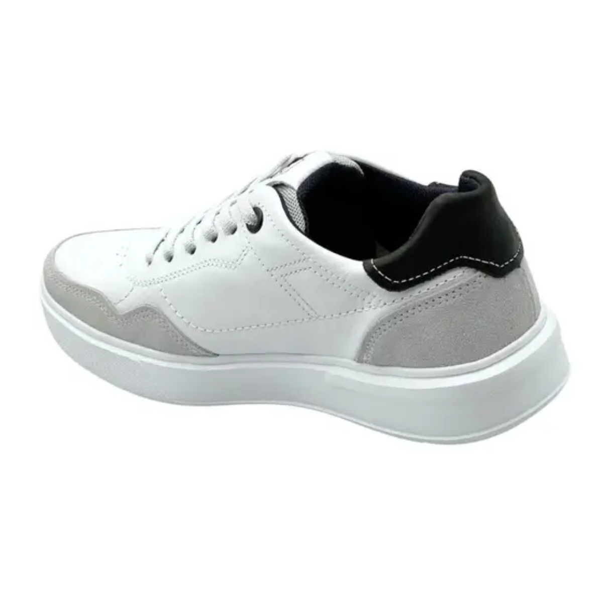 Pegada Sapatenis Branco Estilo Moderno Masculino Branco 6