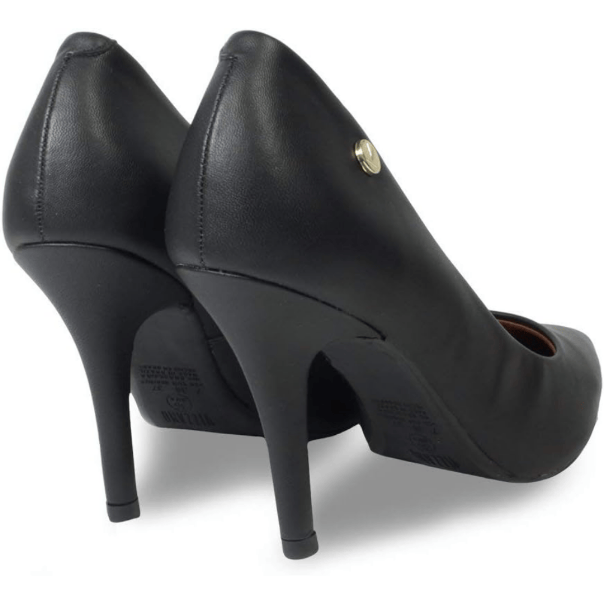 Scarpin Vizzano Feminino Pelica Preto Estilo Moderno Casual Preto 5