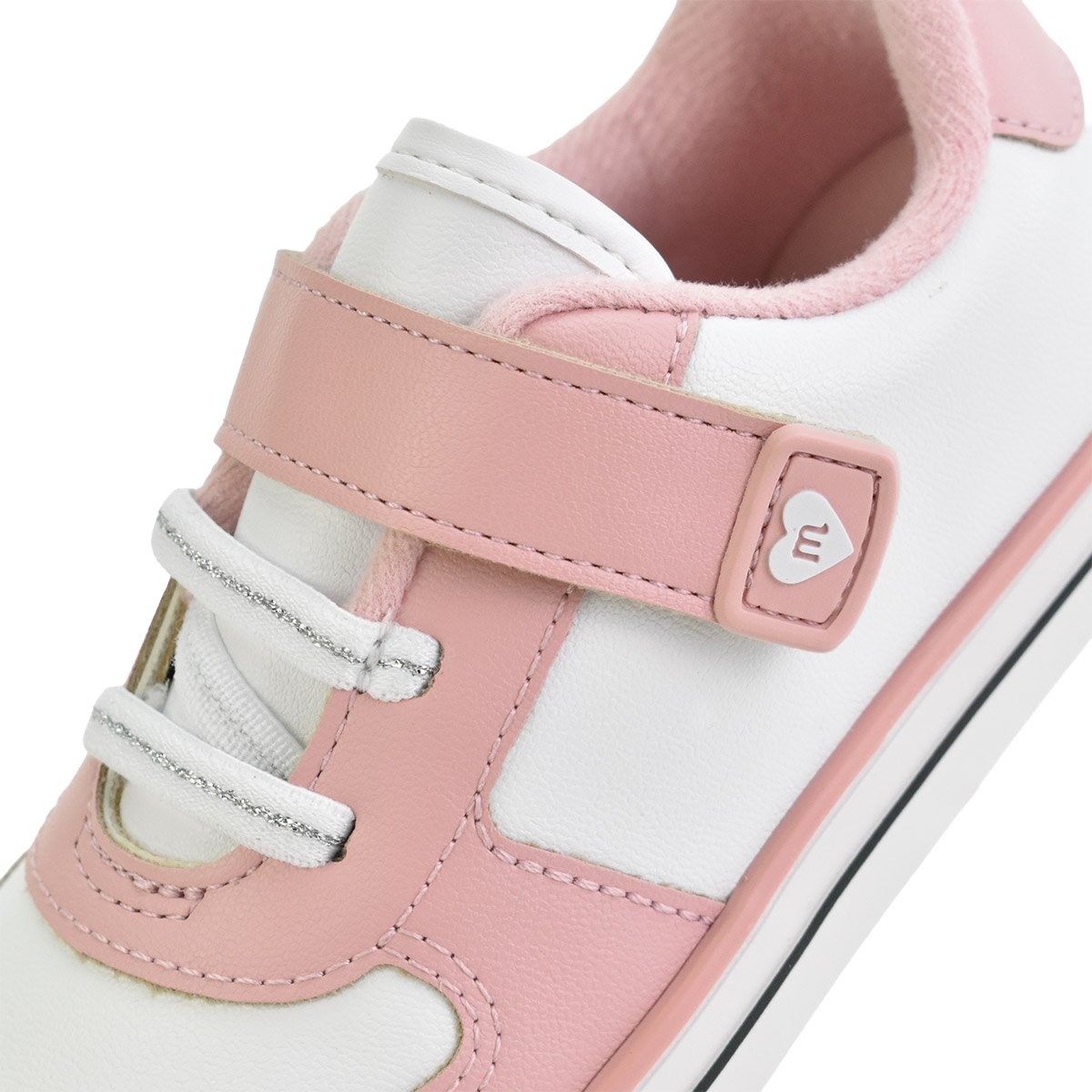 Tenis Molekinha Meninas Napa Rosa Antiderrapante Rosa 5