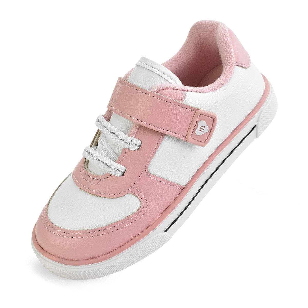 Tenis Molekinha Meninas Napa Rosa Antiderrapante Rosa 6