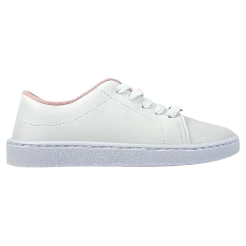 Tenis Molekinha Napa Infantil Cadarco Branco