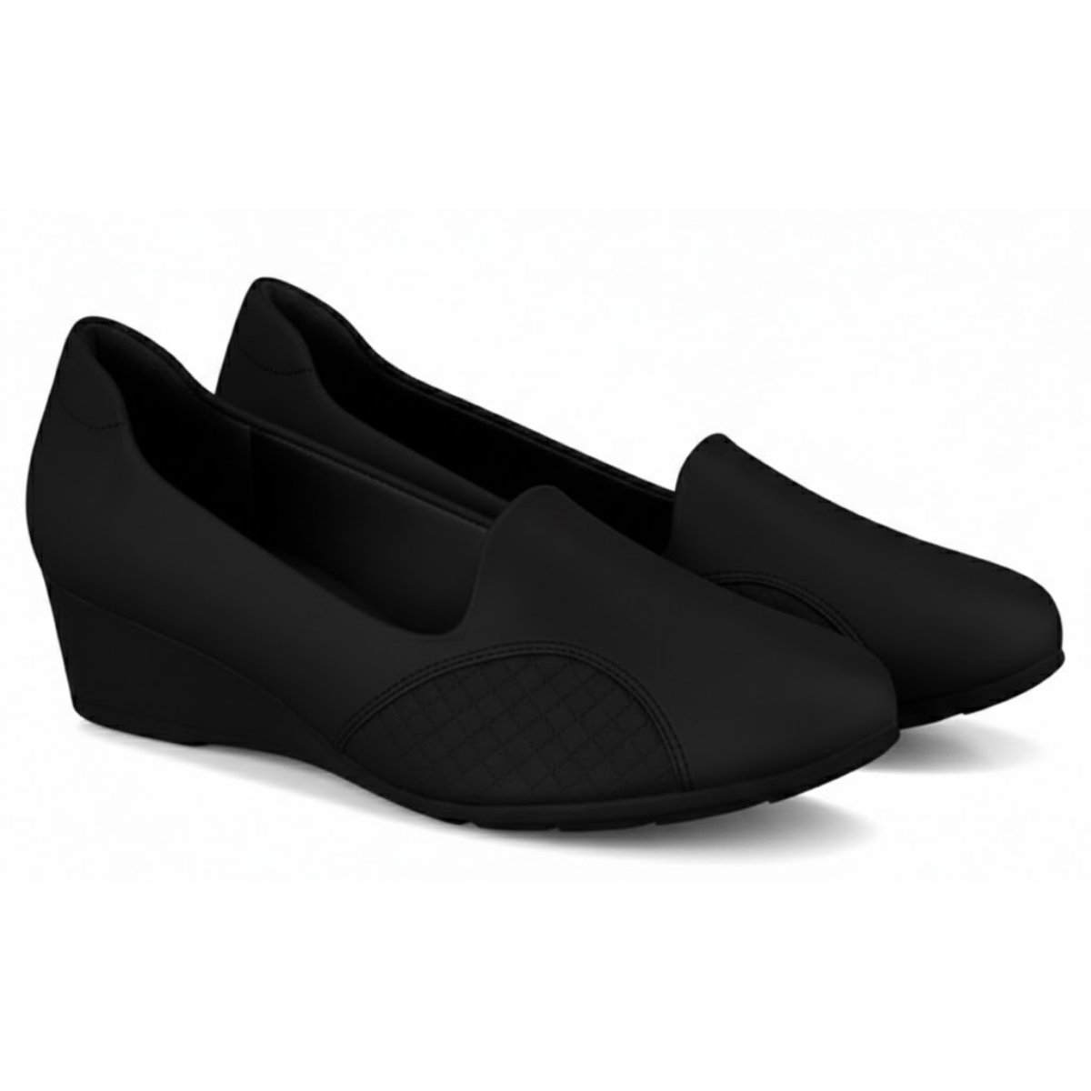 Sapato Modare Feminino Preto Confortavel Ortopedico  Preto 4