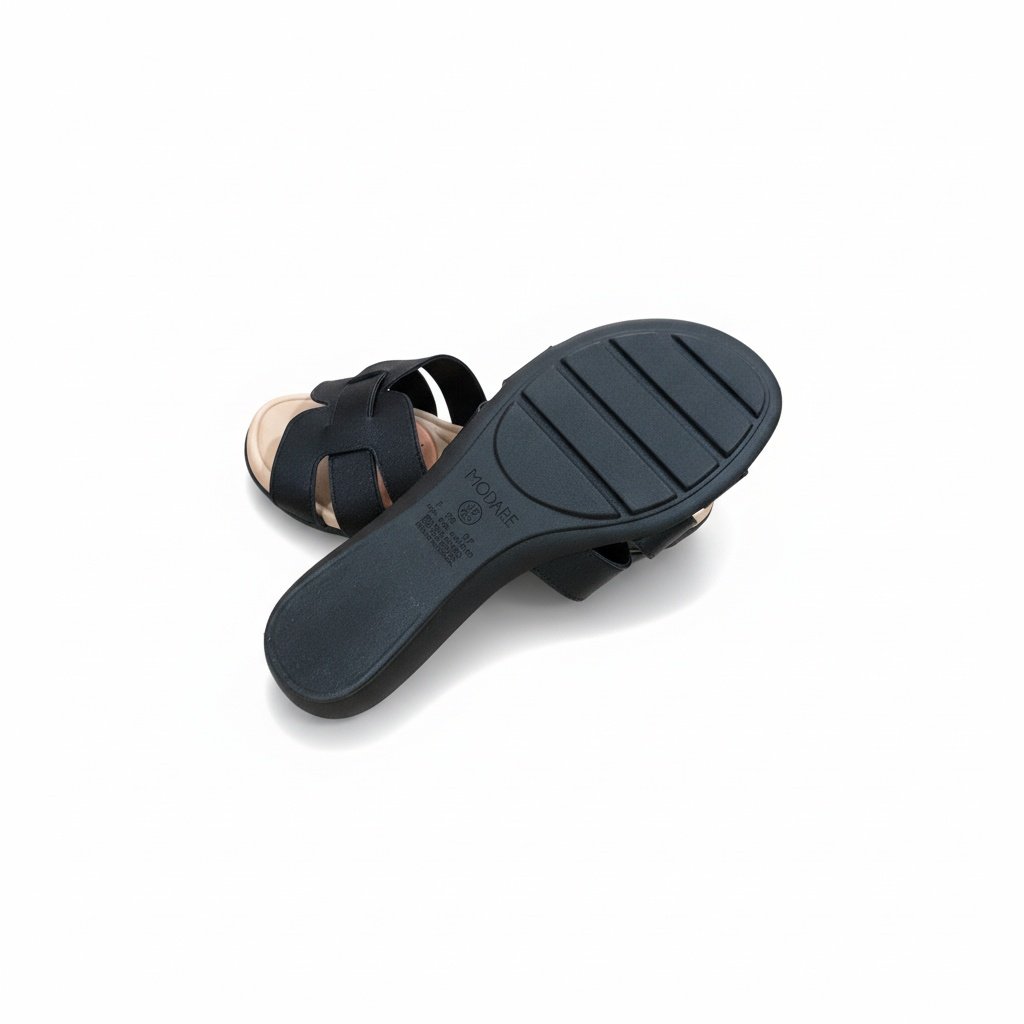 Tamanco Modare Ortopedico Feminino Ultraleve Estilo Moderno Preto 6