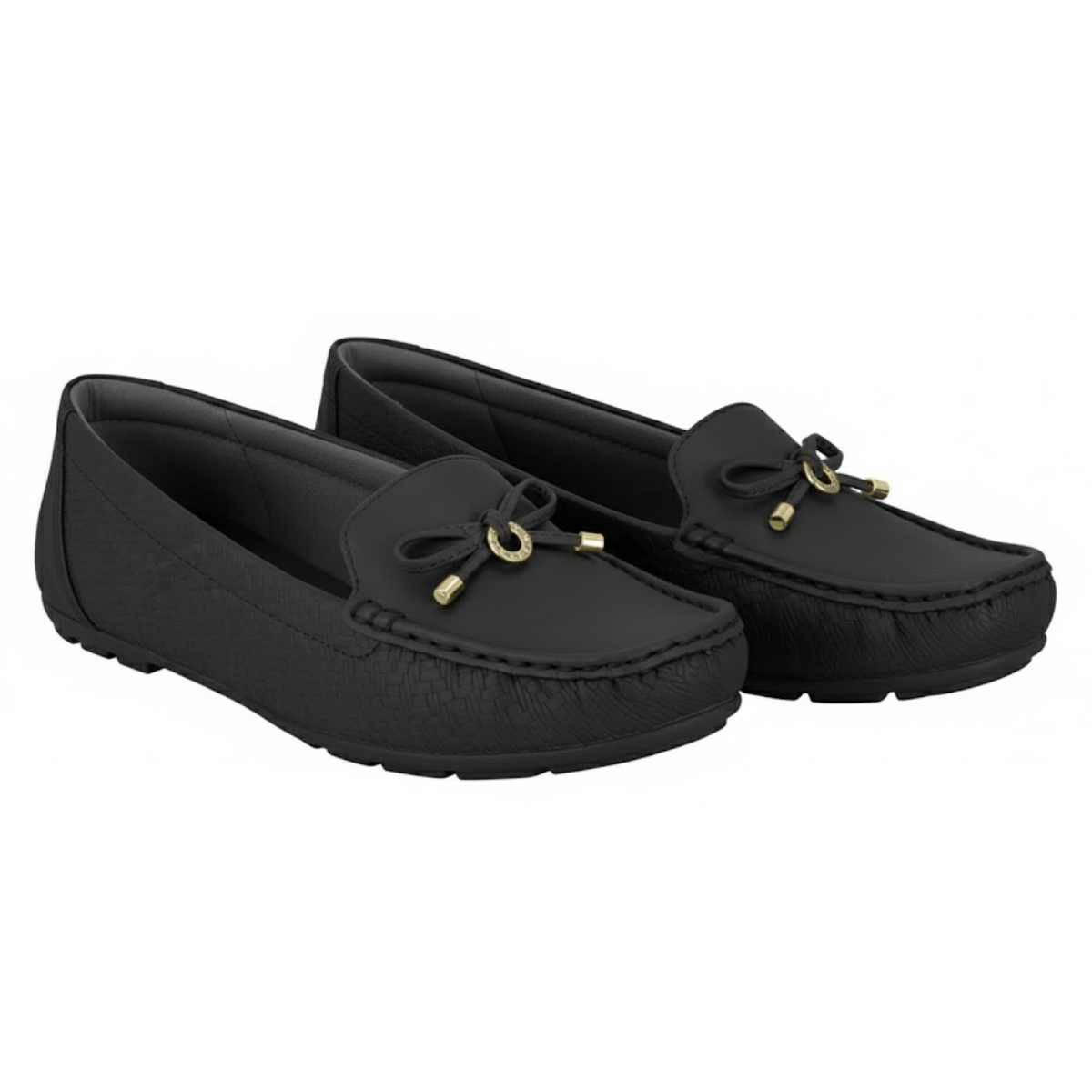 Mocassim Feminino Modare Preto Casual Confortavel Preto 3