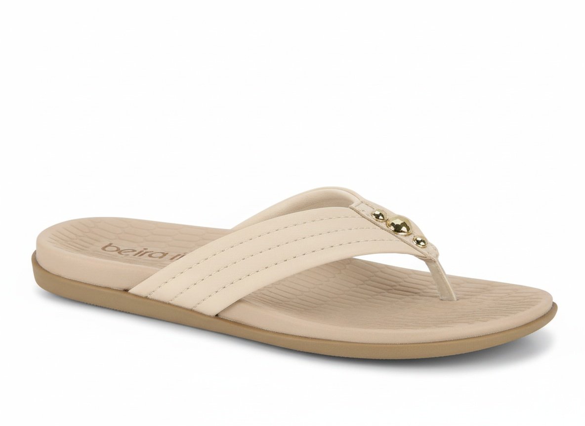 Tamanco Beira Rio Conforto Anatomico Creme 8544102