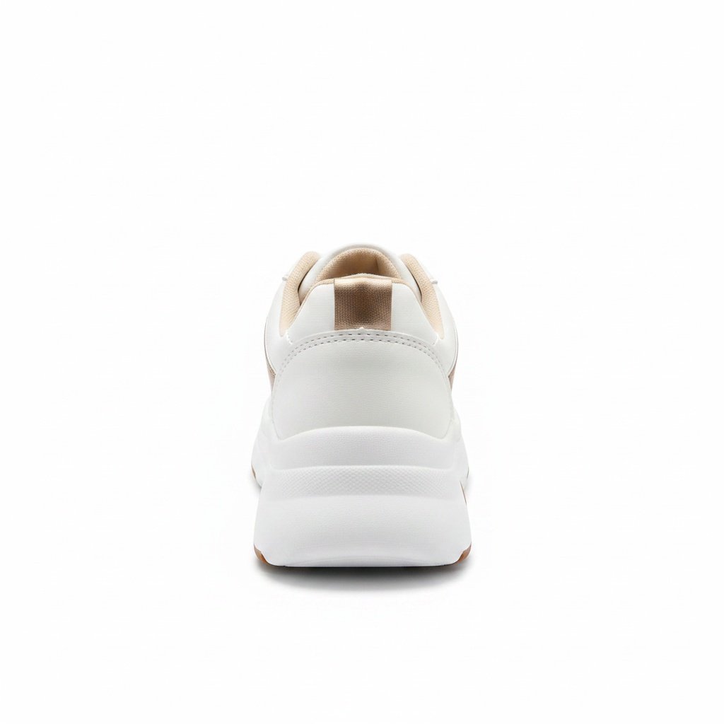 Tenis Modare Conforto Premium Branco Dourado Branco 5