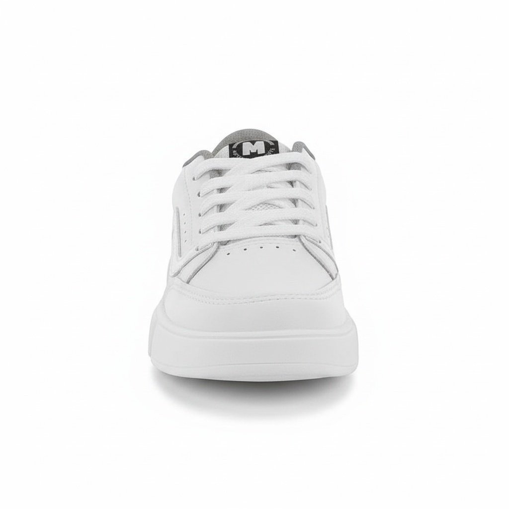 Tenis Molekinho Branco Infantil Cadarco Ajuste Velcro Branco 2