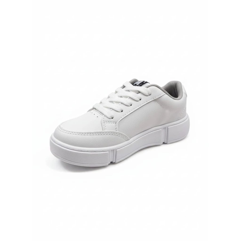 Tenis Molekinho Branco Infantil Cadarco Ajuste Velcro Branco 5