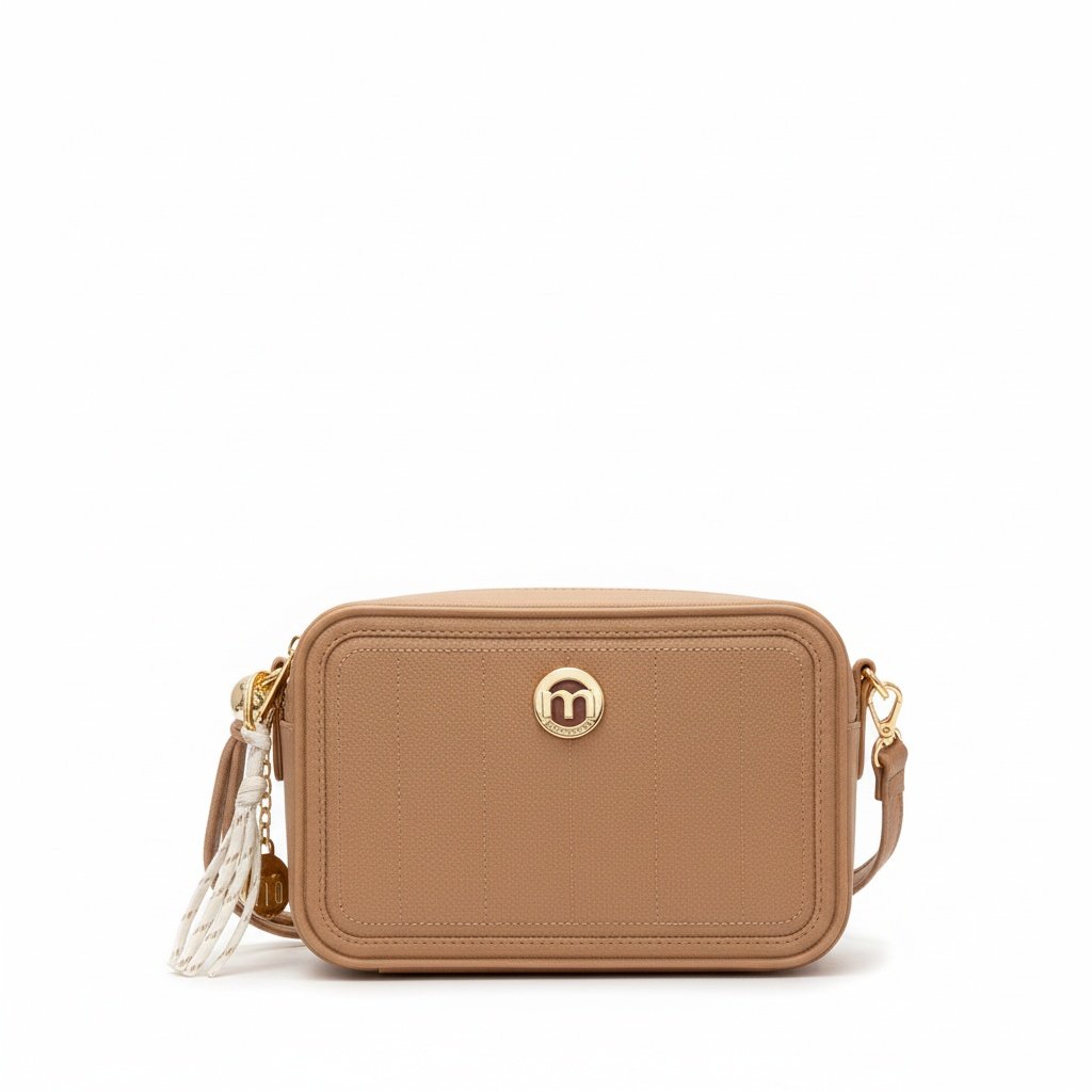 Bolsa Moleca Nude Essencial Design Minimalista e Versatil Bege 2