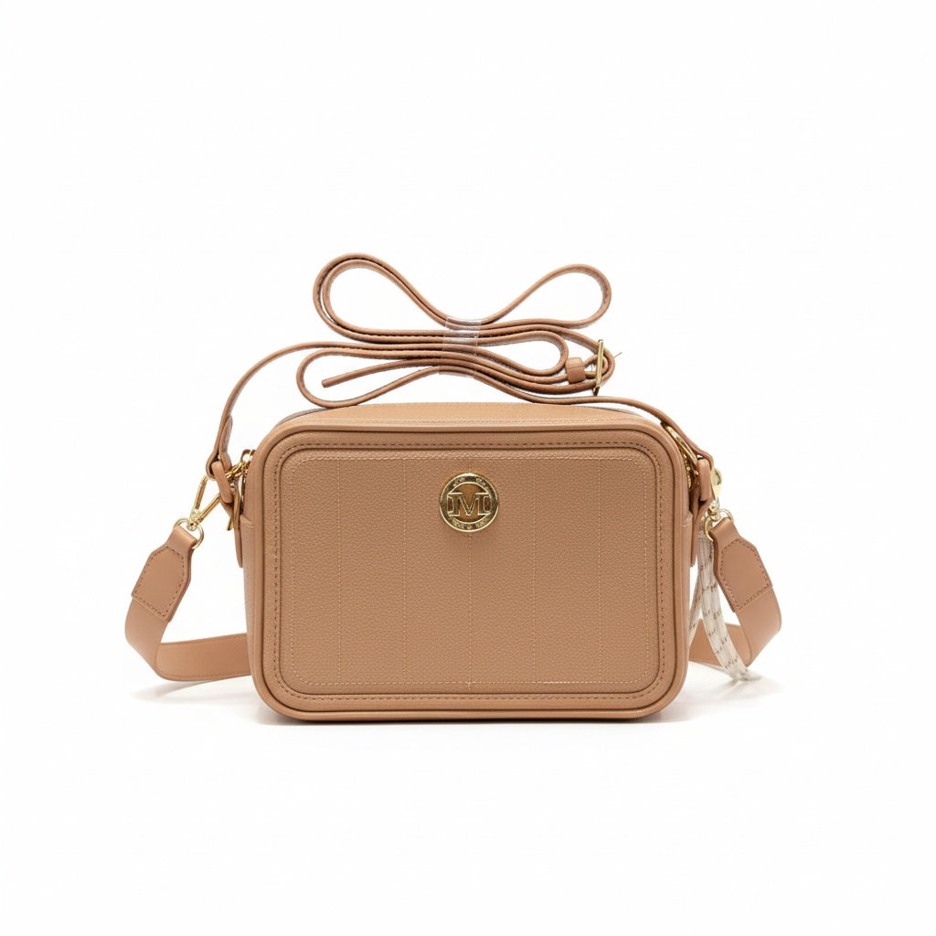 Bolsa Moleca Nude Essencial Design Minimalista e Versatil Bege 3