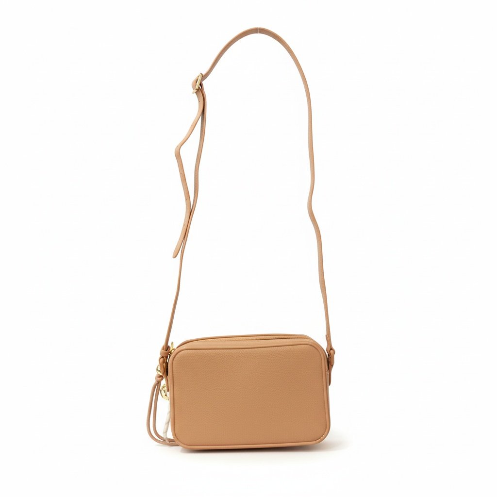 Bolsa Moleca Nude Essencial Design Minimalista e Versatil Bege 5