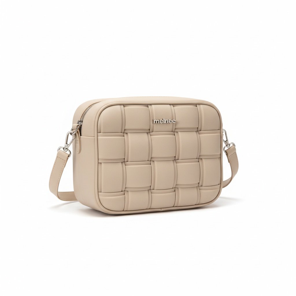 Bolsa Moleca Cinza Feminina Estilosa Transversal