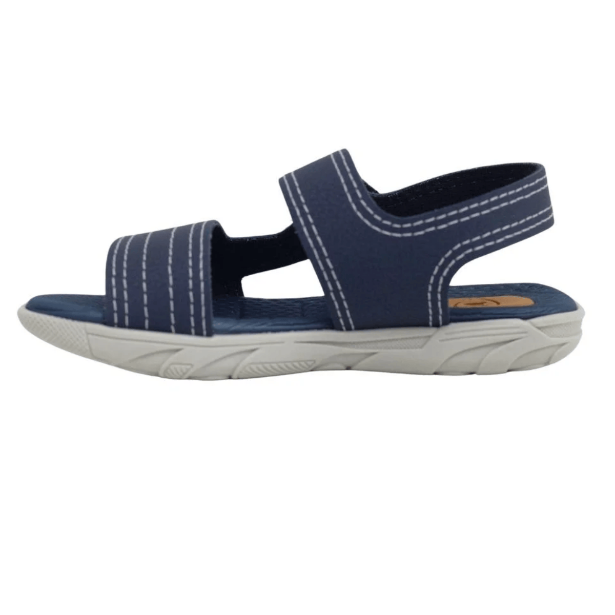 Molekinho Sandalia Marinho Design Anatomico Meninos Velcro Azul Marinho 5