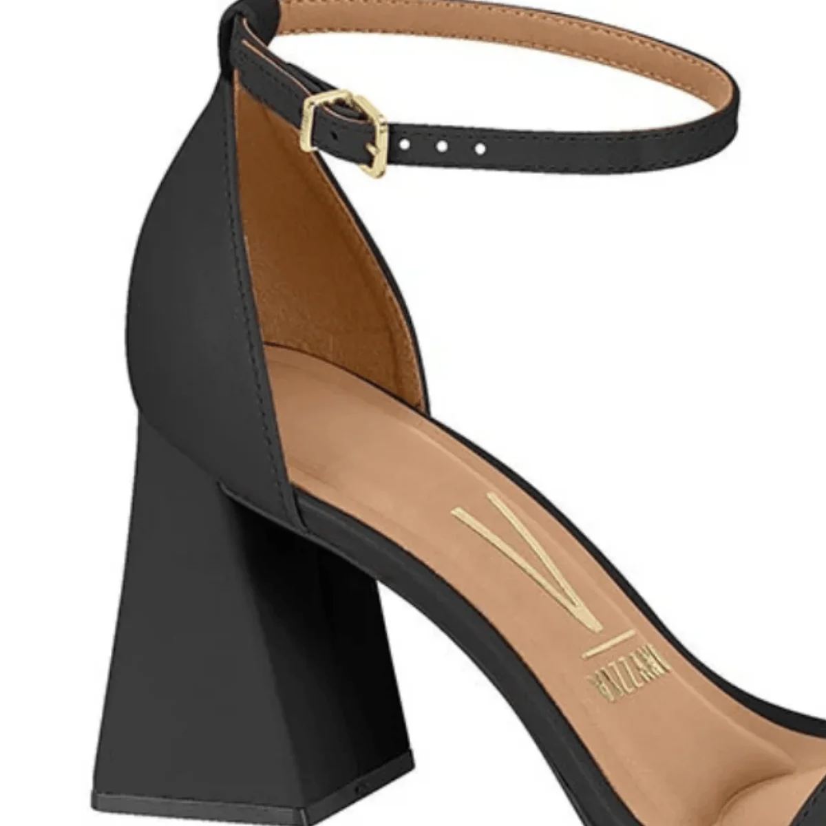 Sandalia Vizzano Pelica Preta Fivela Ajustavel Casual  Preto 3