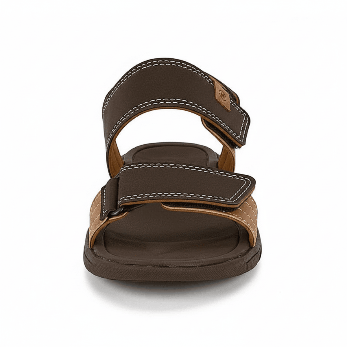 Molekinho Sandalia Cafe Caramelo Ajuste Velcro Anatomica Marrom 2