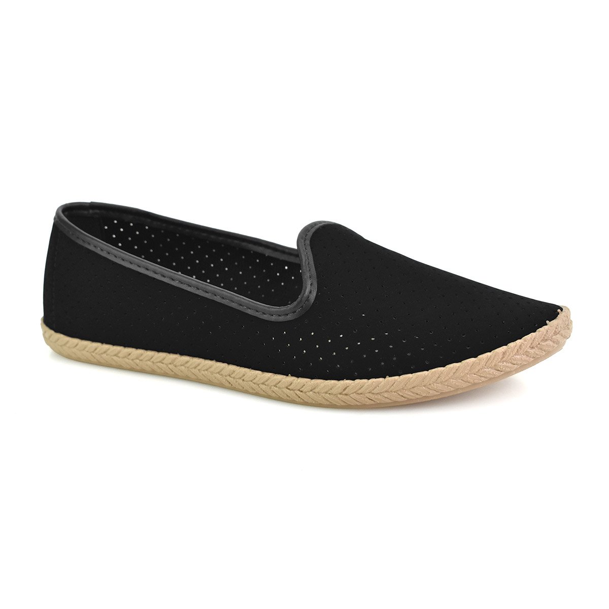 Sapatilha Moleca Nobuck Microperfuros Feminina Ultraleve