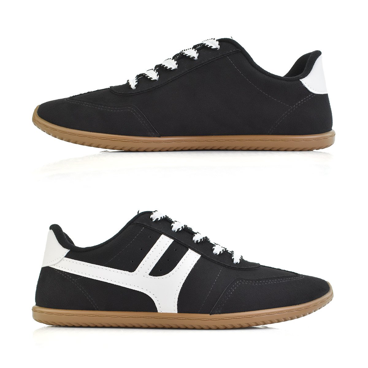 Tenis Moleca Feminino Solado Antiderrapante Palmilha Macia Preto 4