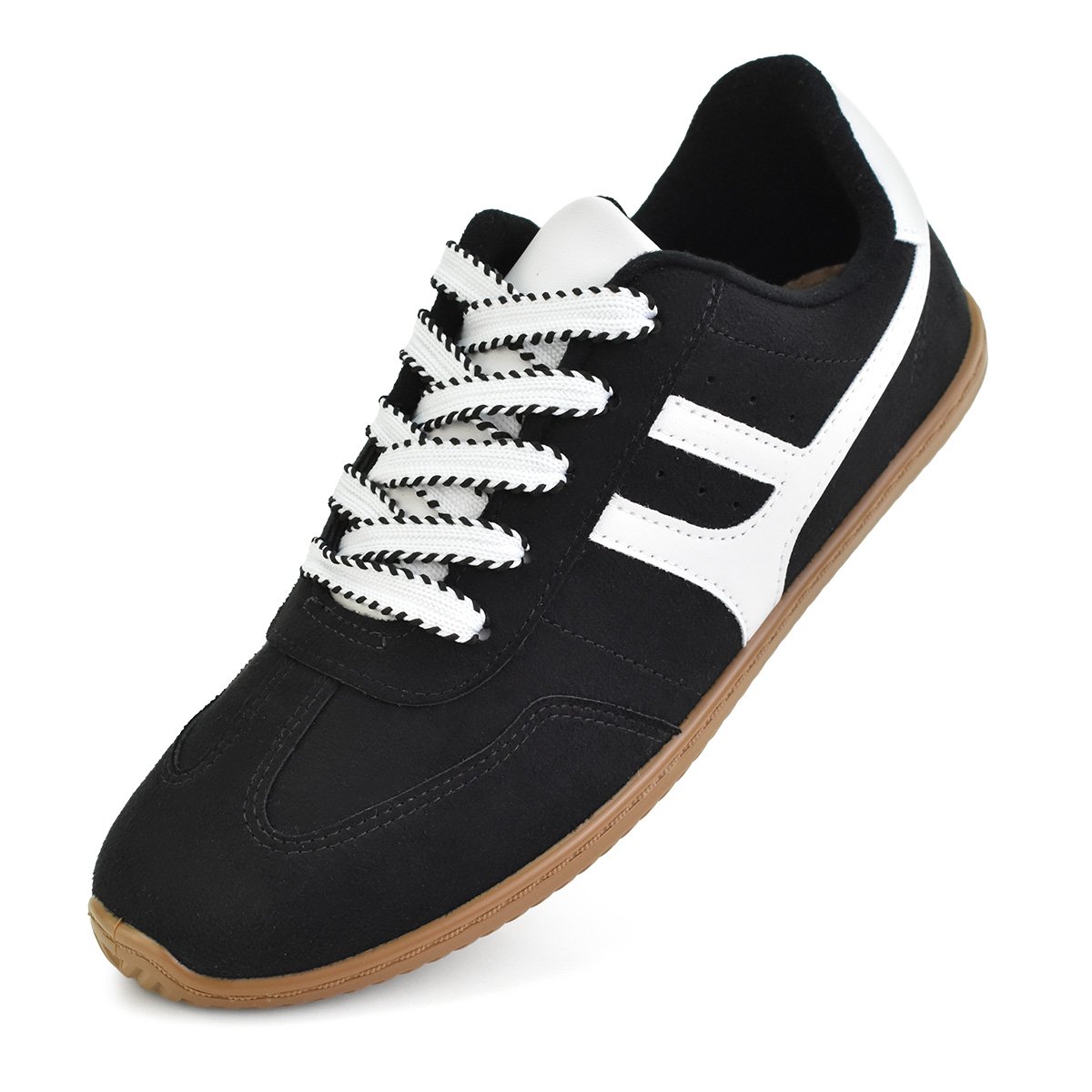 Tenis Moleca Feminino Solado Antiderrapante Palmilha Macia Preto 6