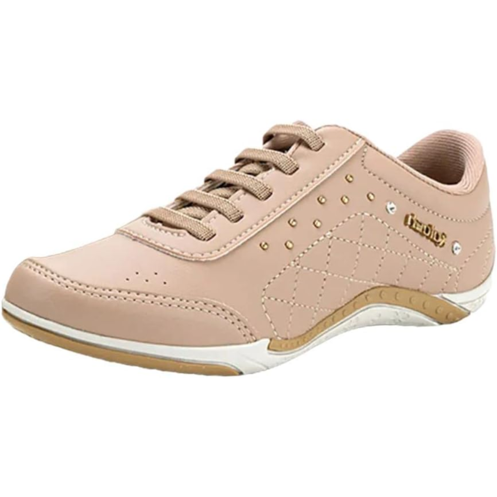 Tenis Feminino Kolosh Confortavel Pratico para o Dia a Dia Bege 3