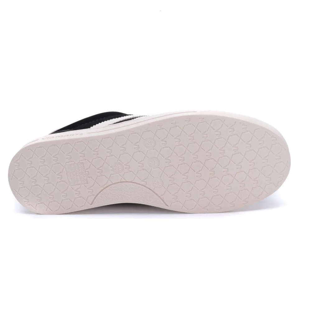 Tenis Via Marte Antiderrapante Preto Cadarco Feminino Preto 6