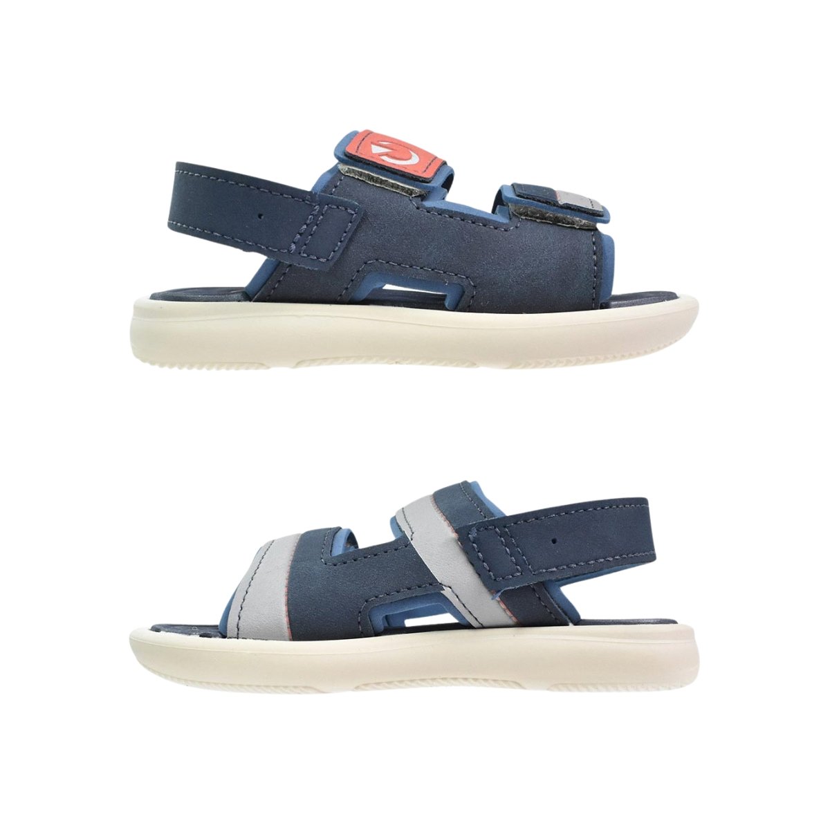Sandalia Cartago Infantil Masculina Conforto e Estilo Azul 2