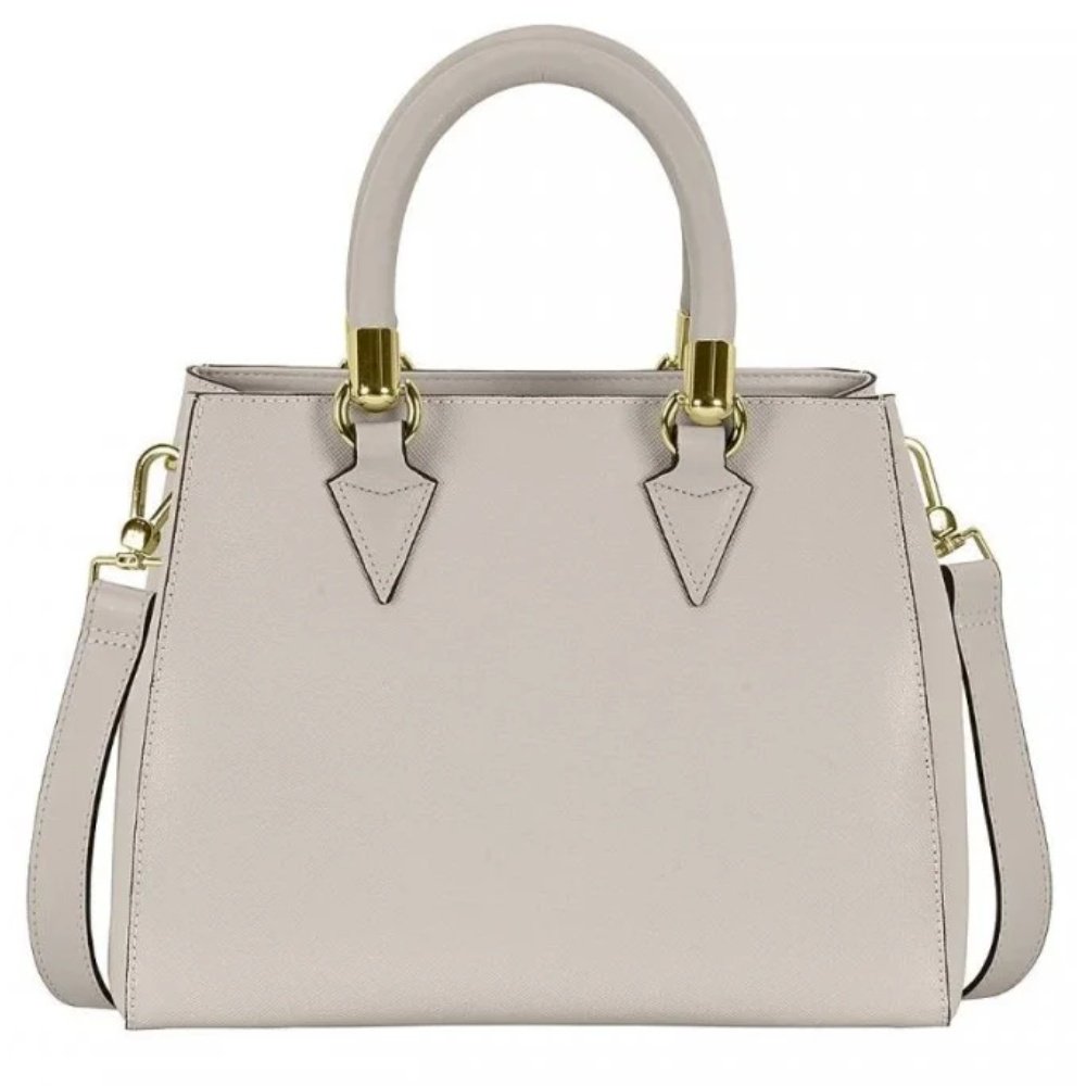 Bolsa Napa Soft Vizzano Cinza Versatil Leveza Cinza 4