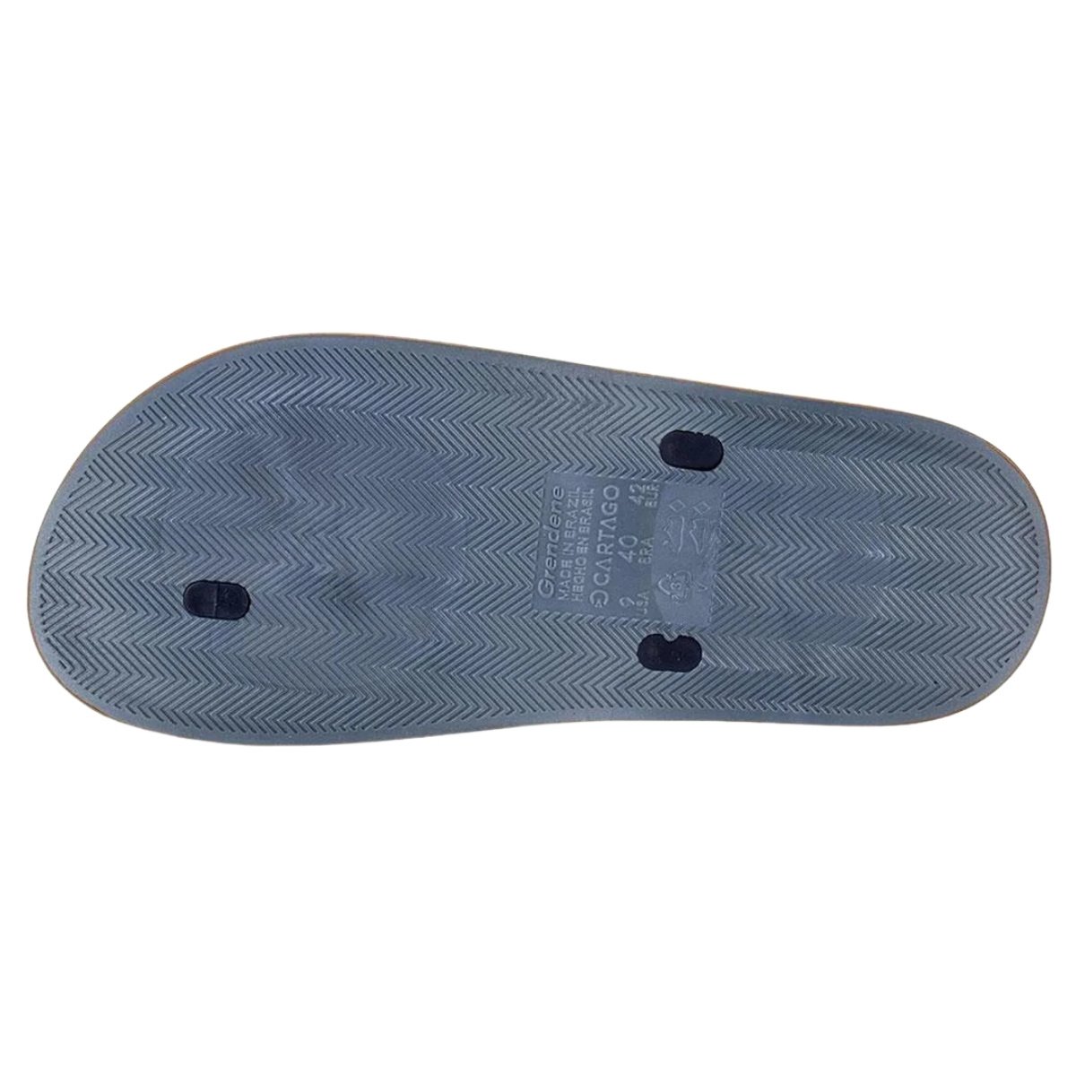 Chinelo Cartago Siena IV Azul Castor Conforto Masculino Azul Marinho 6