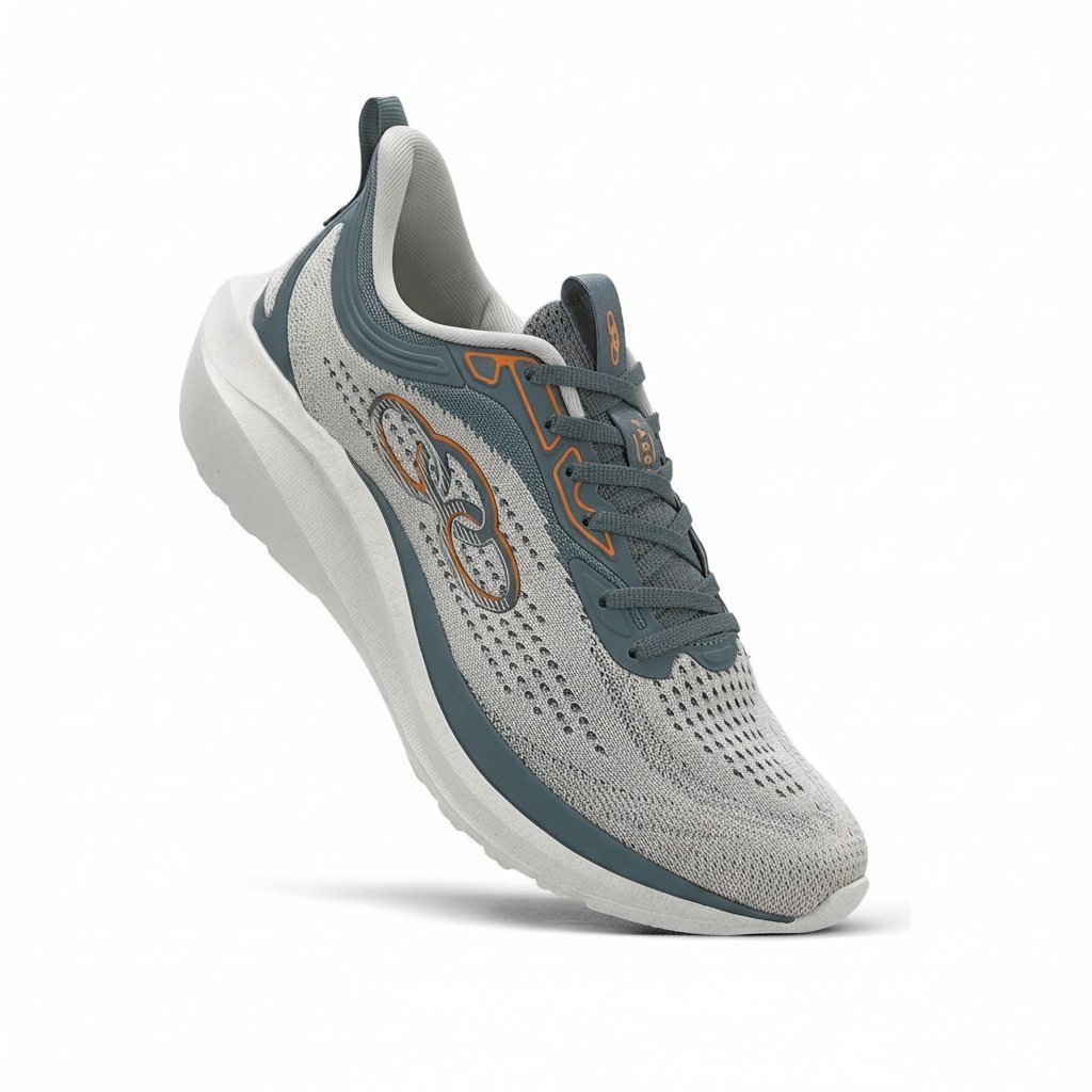 Tenis Olympikus Running Cinza Steel Masculino Esportivo Cinza 4