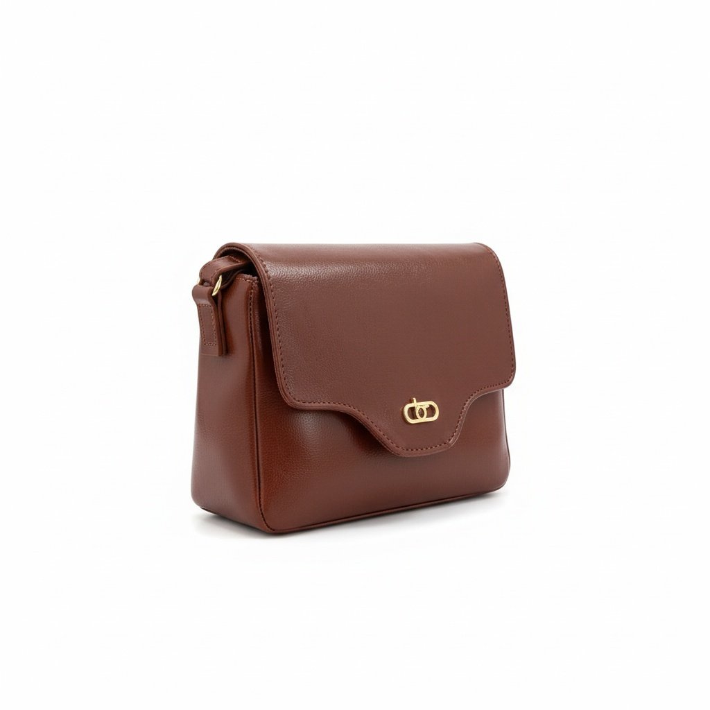 Bolsa Beira Feminina Rio Marrom Versatil Alca Adaptavel