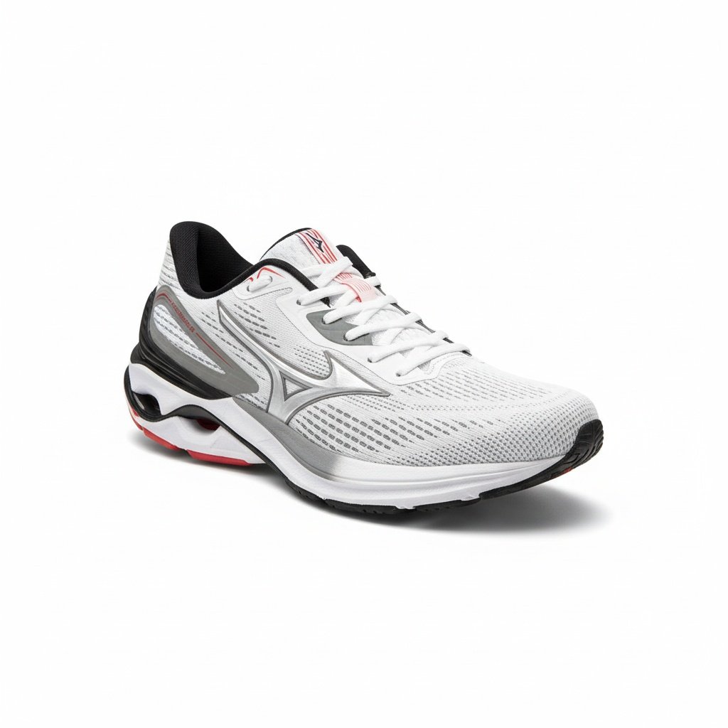 Mizuno Wave Dynasty 8 Branco Amortecimento Masculino