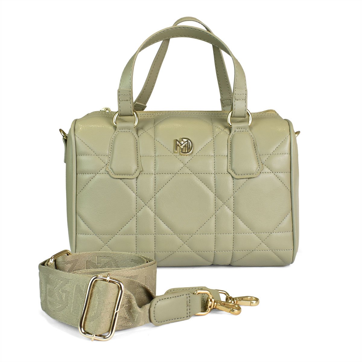 Modare Bolsa Feminina Napa Soft Verde Design Versatil Verde 2