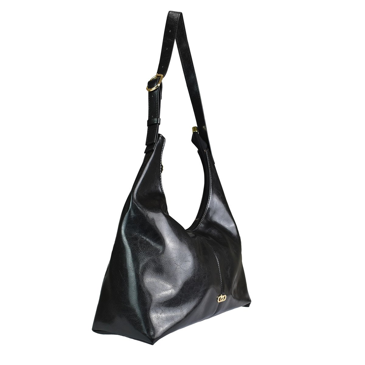 Bolsa Beira Rio Preta Design Adaptavel Feminina Espacosa Preto 2