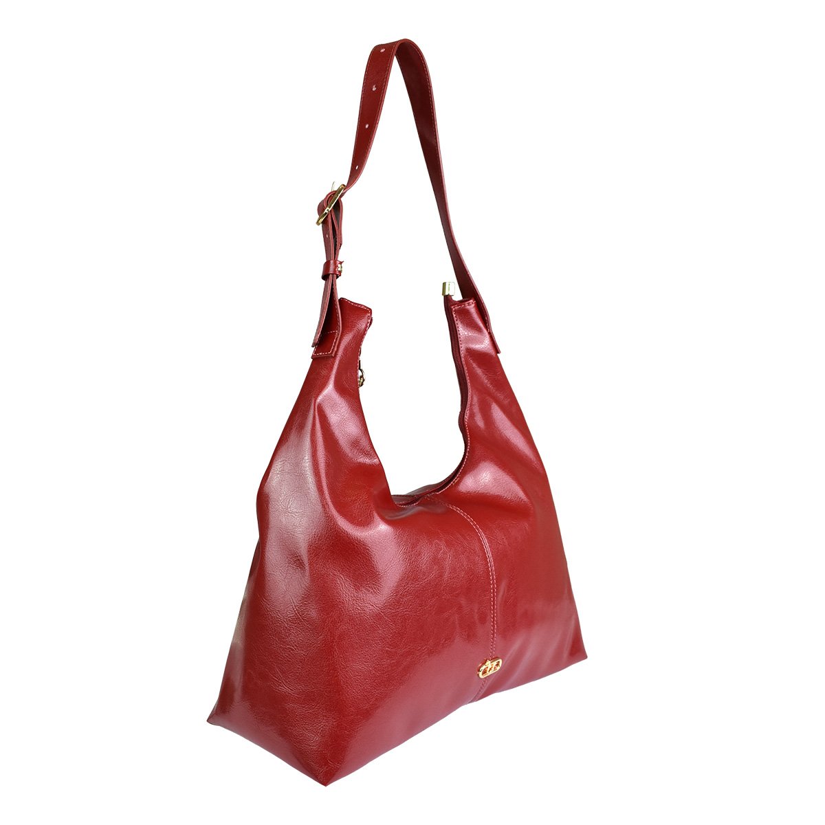 Bolsa Beira Rio Feminina Cherry Alca Corrente Versatil  Vermelho 2