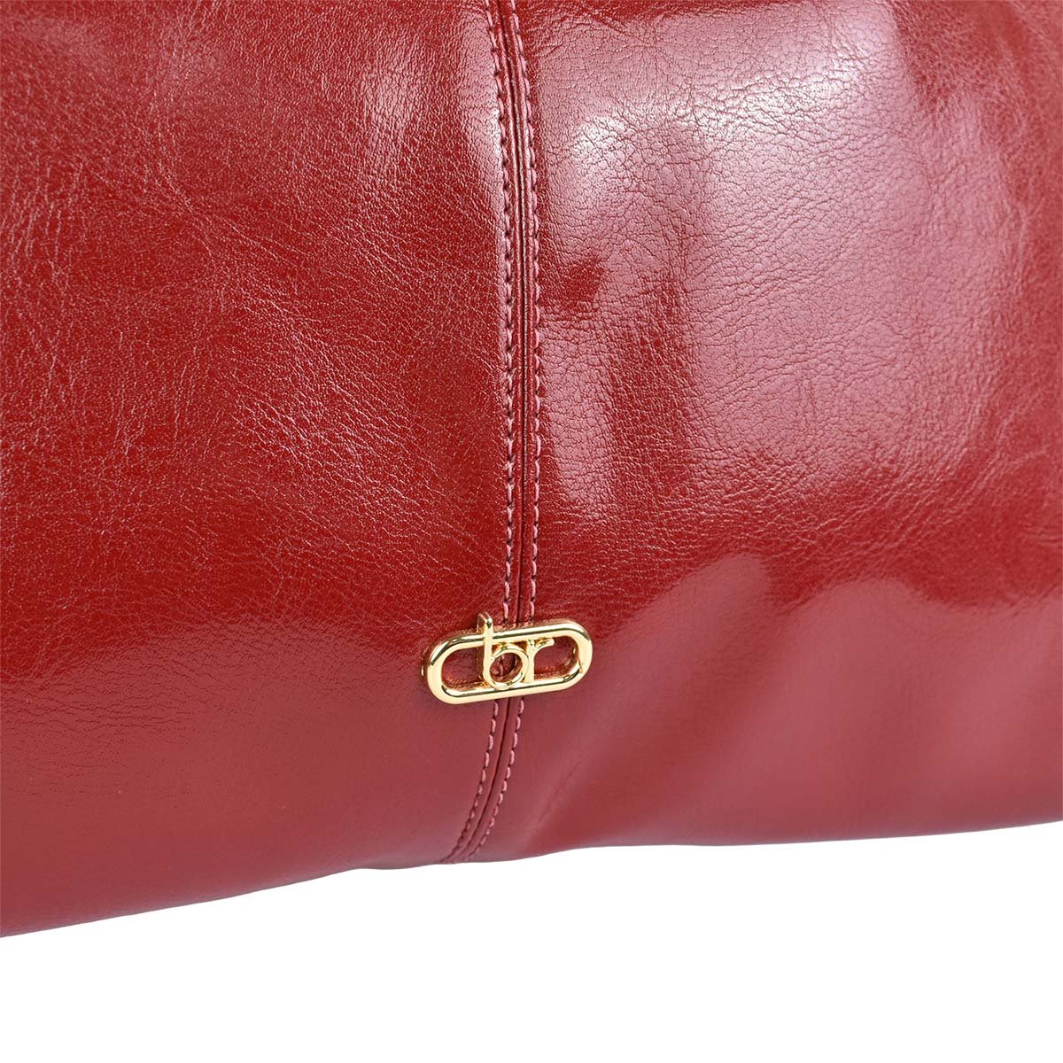 Bolsa Beira Rio Feminina Cherry Alca Corrente Versatil  Vermelho 4