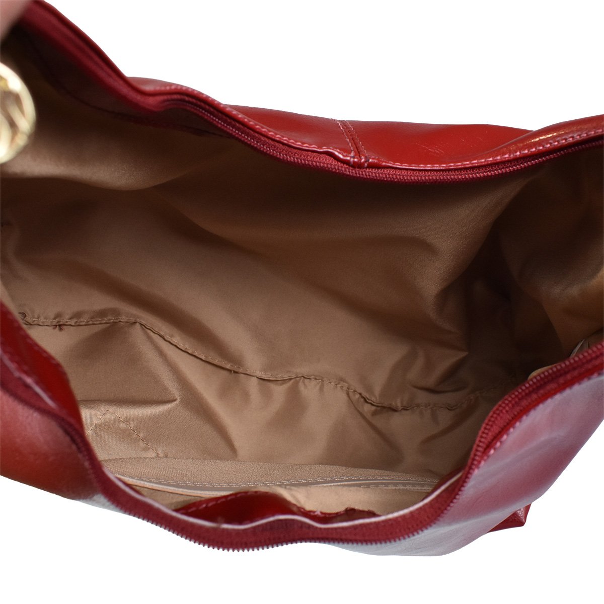 Bolsa Beira Rio Feminina Cherry Alca Corrente Versatil  Vermelho 6