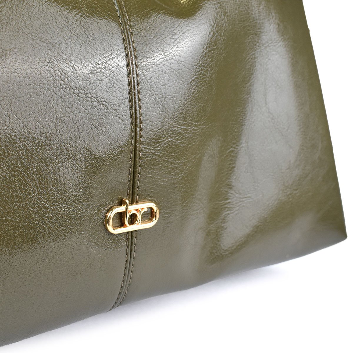 Bolsa Beira Rio Oliva Design Sofisticado Feminino Versatil  Verde 2