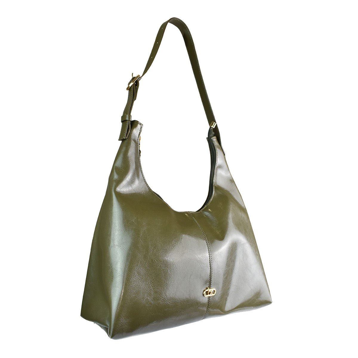 Bolsa Beira Rio Oliva Design Sofisticado Feminino Versatil  Verde 3