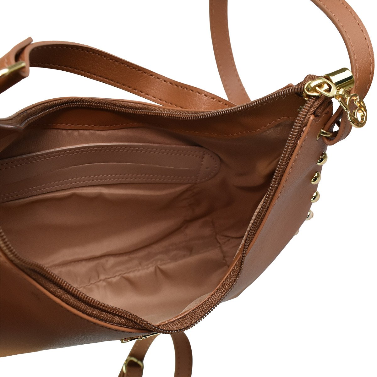 Bolsa Beira Rio Camel Feminino Design Atual Super Desejada Marrom 6