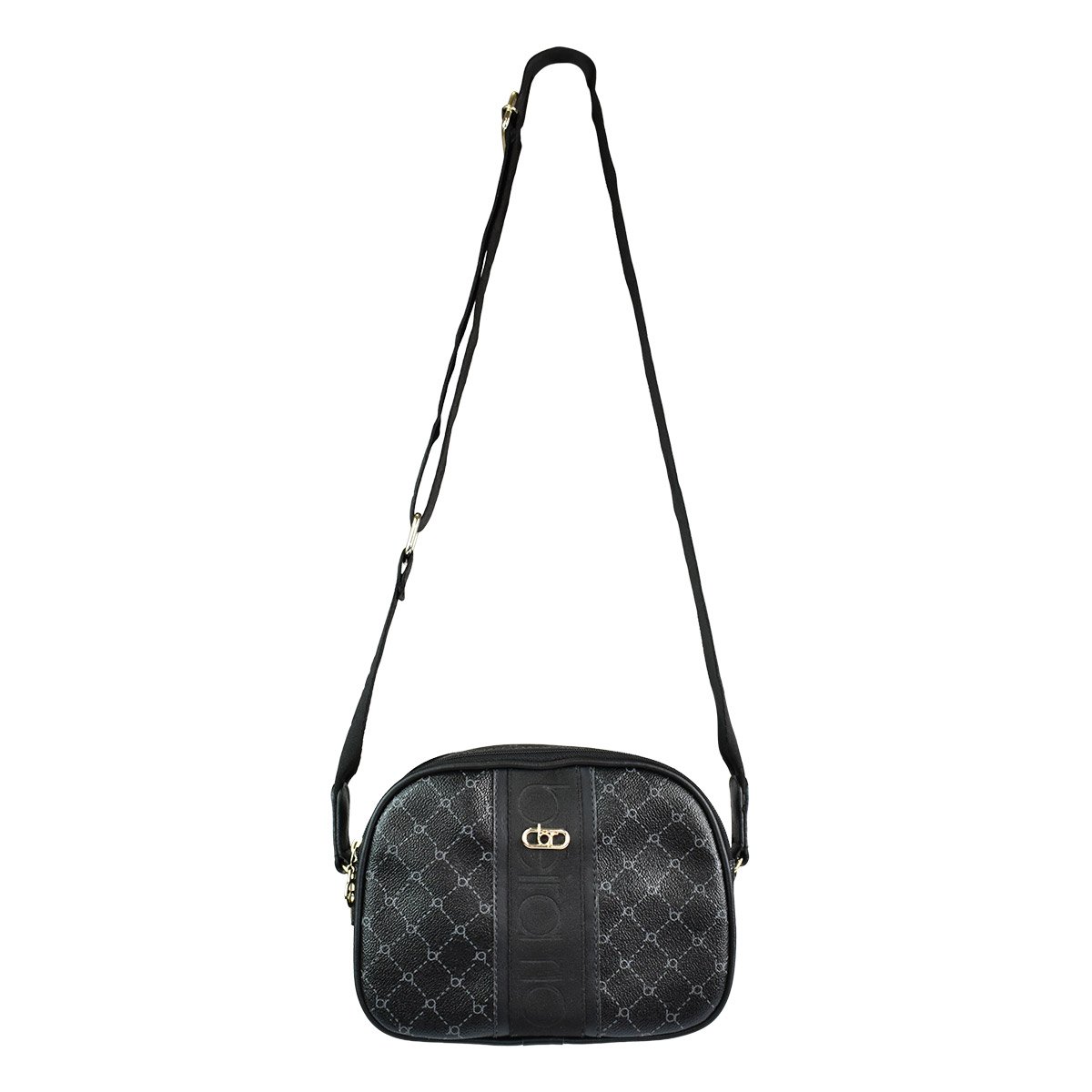 Bolsa Beira Rio Matelasse Preto Grafite  Estilo Unico Preto 2