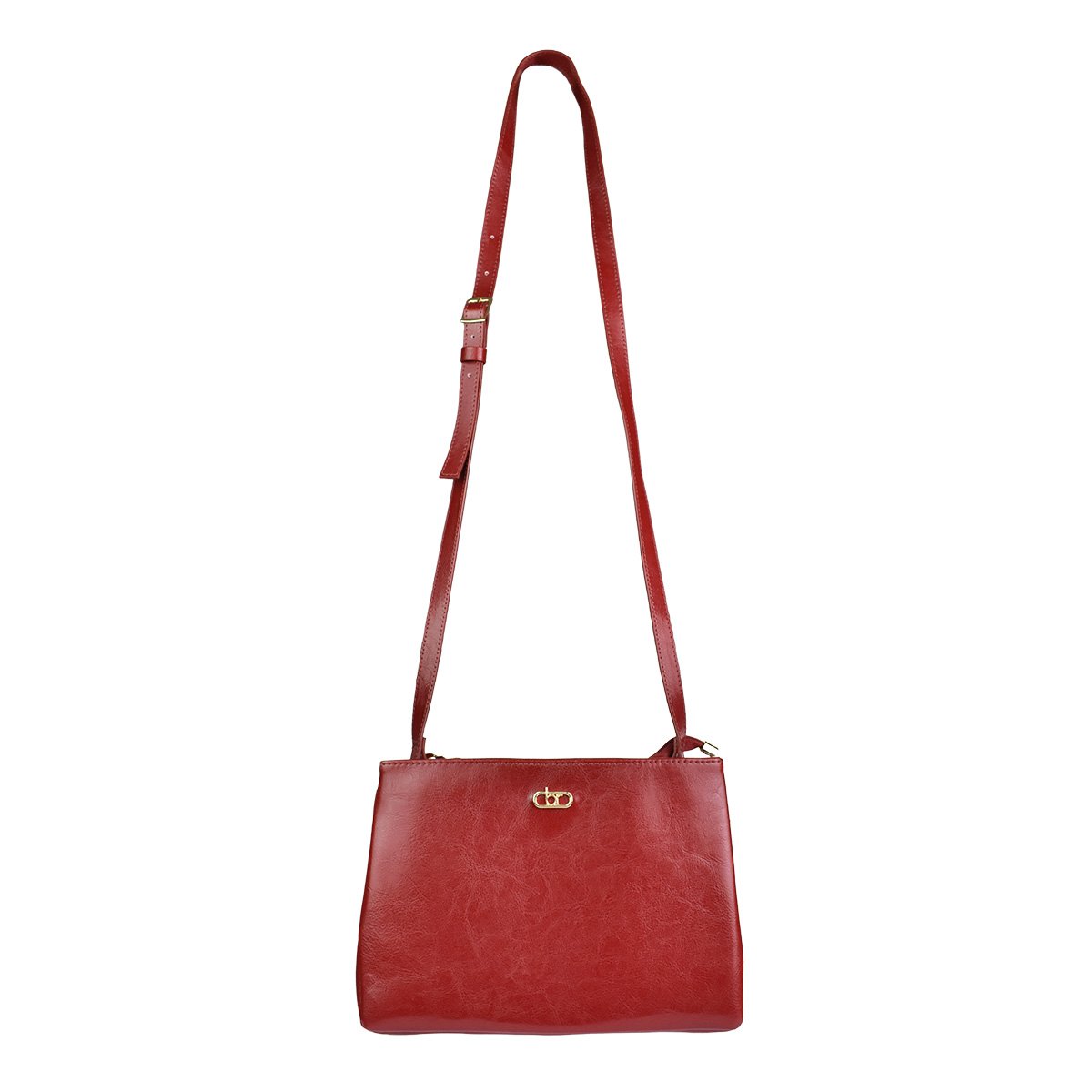 Bolsa Beira Rio Cherry  Transversal Alca Regulavel