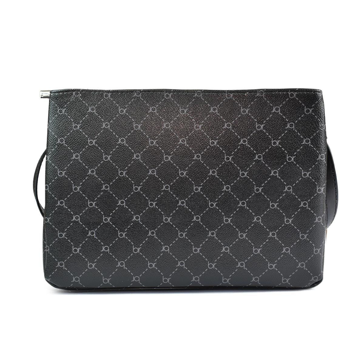 Beira Rio Monograma Grafite Elegancia Preta Feminina Leveza Preto 4