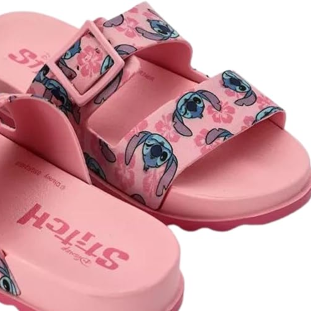 Chinelo Grendene Stitch Infantil Rosa Conforto Estilo Rosa 5