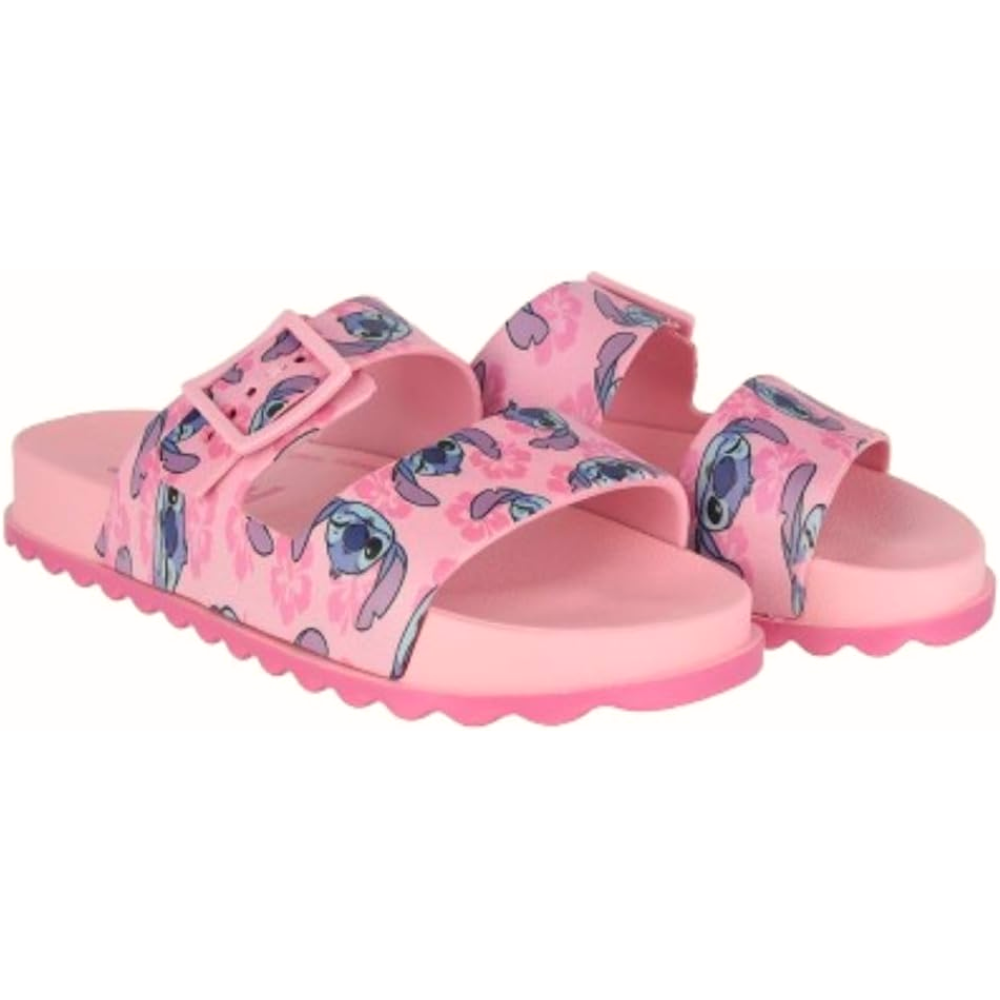 Chinelo Grendene Stitch Infantil Rosa Conforto Estilo Rosa 7