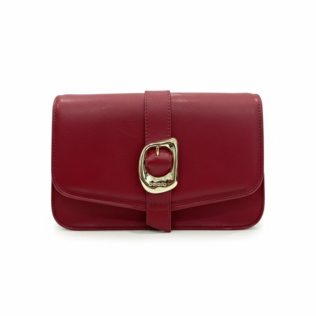 Beira Rio Bolsa Cherry Alca Corrente Dourada Sofisticacao