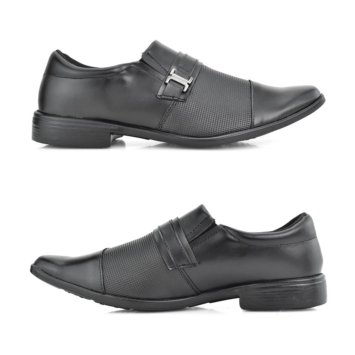 Sapato Social Padua Masculino Preto Antiderrapante Preto 4