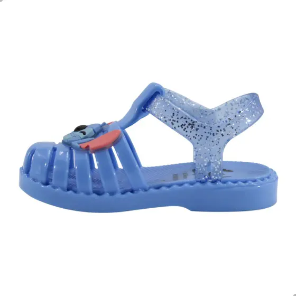 Sandalia Ipanema Infantil Stitch Azul Glitter Conforto Azul 2