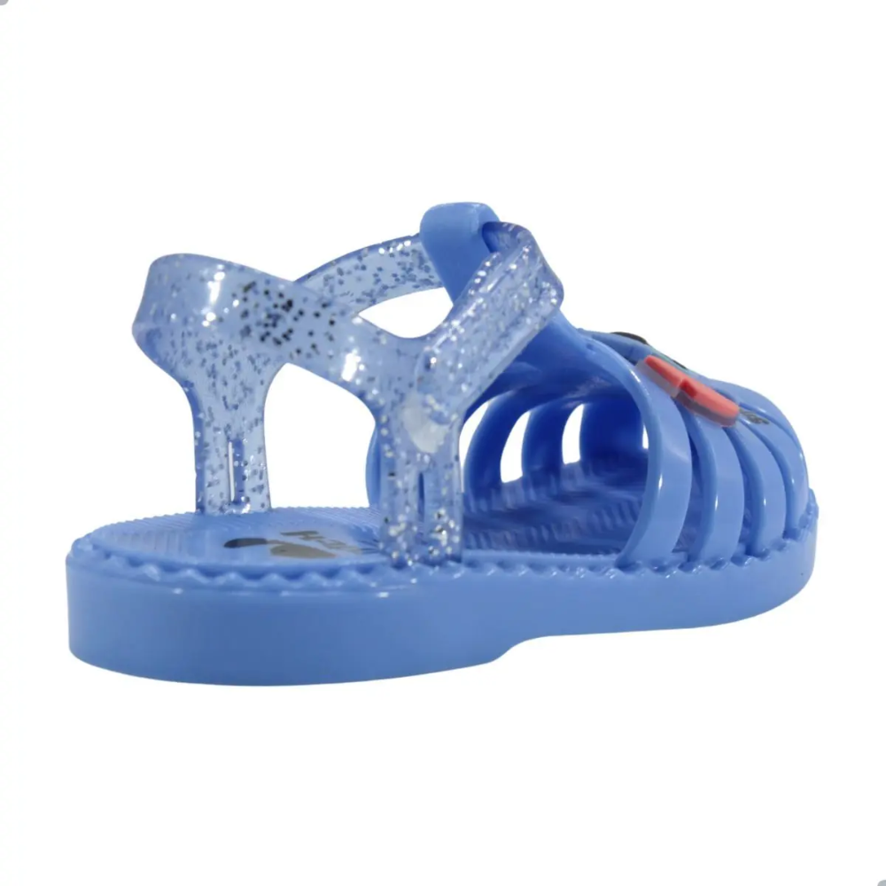 Sandalia Ipanema Infantil Stitch Azul Glitter Conforto Azul 5
