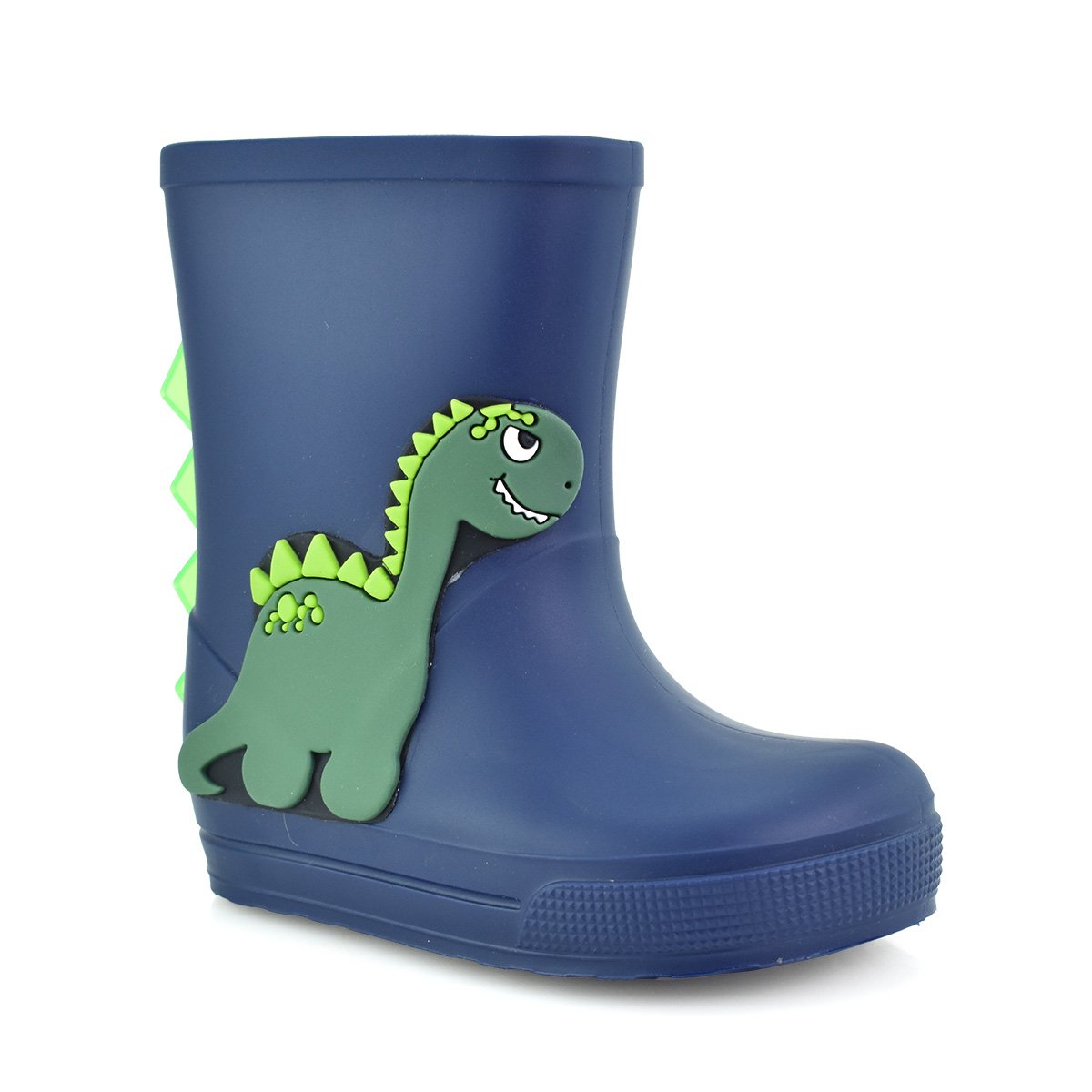 Galocha Luelua Dino Calce Facil Marinho Meninos 