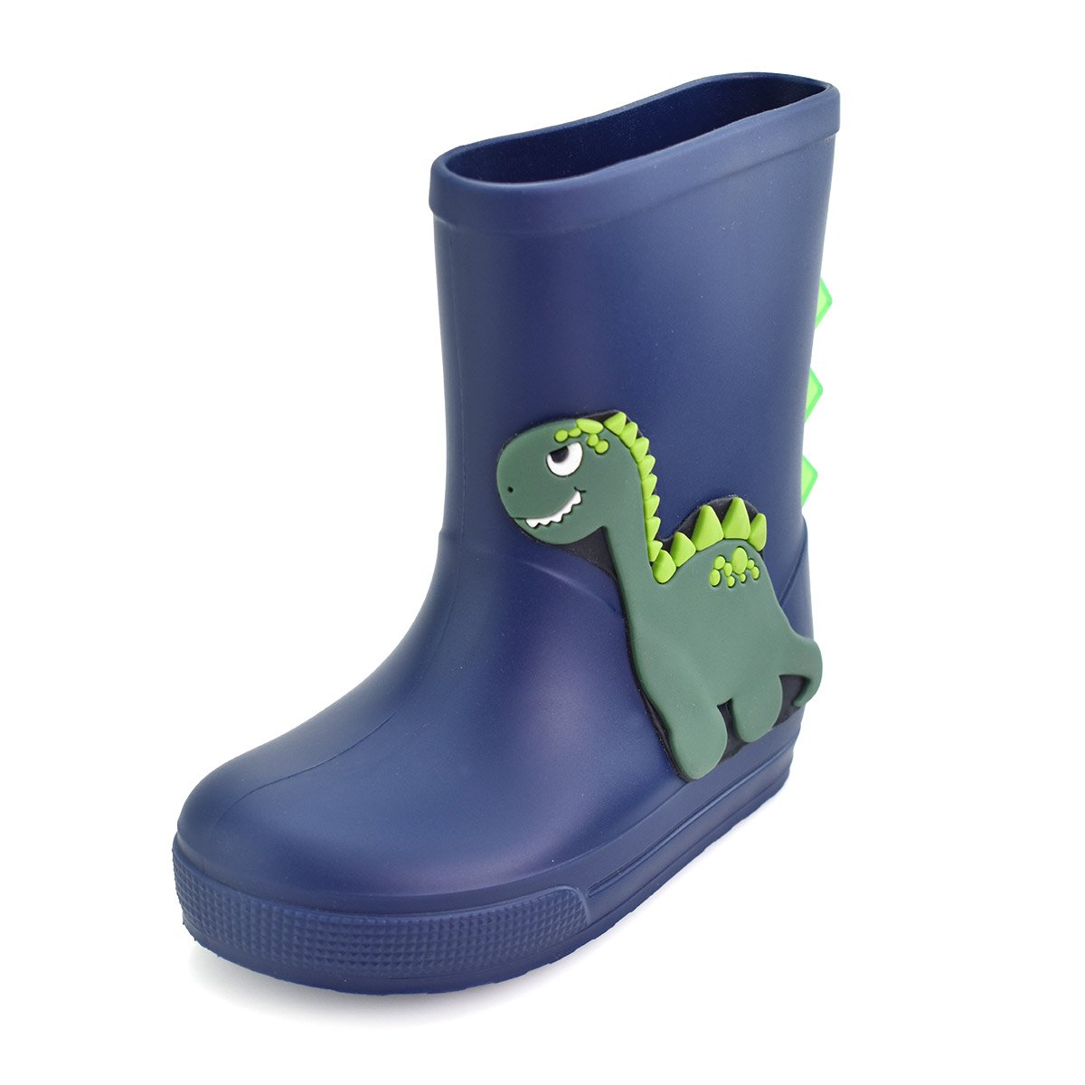 Galocha Luelua Dino Calce Facil Marinho Meninos  Azul 7