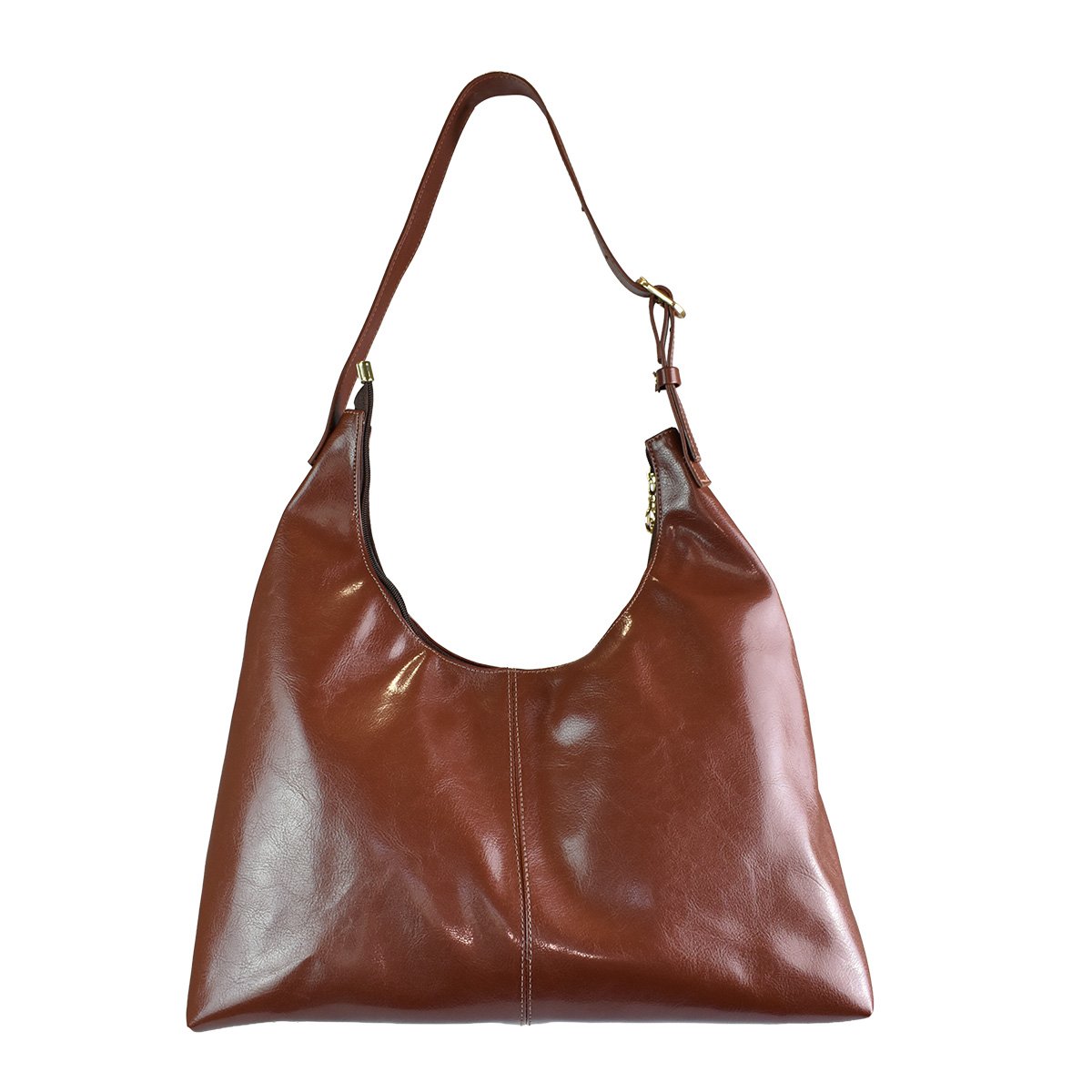 Bolsa Beira Rio Marrom Elegancia Feminino Versatil  Marrom 3